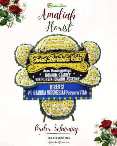 Papan Bunga Duka di Pajaran